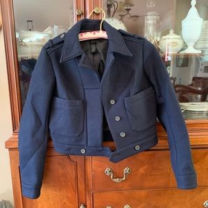 Gorgeous Cropped Marc by Marc Jacobs Wool Coat, Sz 2